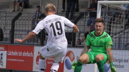 Versenkt. Pieter Wolf erzielte beim 4:0 gegen Bautzen zwei Treffer.