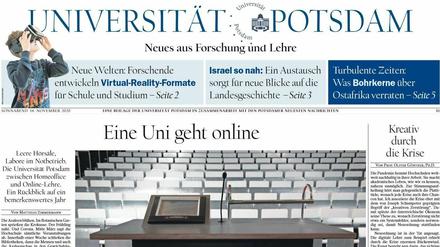 Die Beilage von PNN und der Universität Potsdam