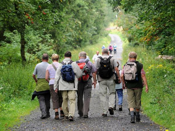 Wandern macht glücklich - das besagt zumindest eine Studie des Deutschen Wanderverbands.