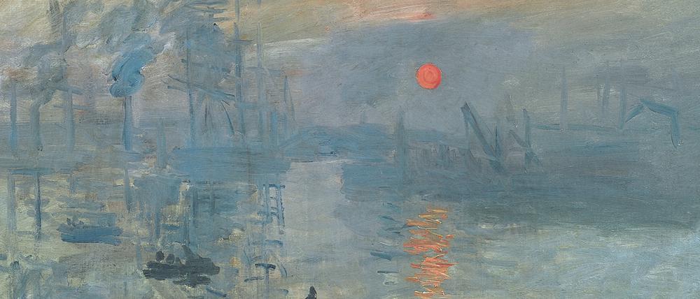 Monets-Gemälde "Impression, Sonnenaufgang" wird der Ausgangspunkt für die Ausstellung sein.