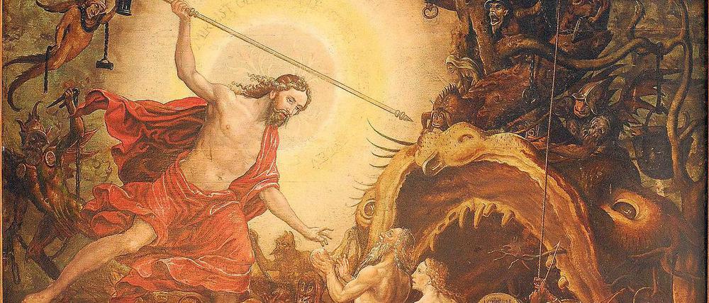 Hölle, Hölle, Hölle. Der Leidensweg Christi hat unzählige Künstler inspiriert, nicht nur in der Musik, auch in der Malerei. So schuf Michael Ribestein um 1562 die „Höllenfahrt Christi“. Es befindet sich in der Berliner Marienkirche.