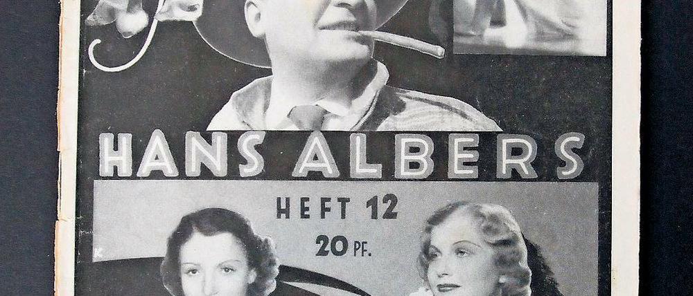 Draufgänger. Der Ufa-Star Hans Albers spielte bevorzugt „echte Männer“: Rennfahrer, Flieger, Kapitäne. Wie das in das Männerbild der 30er-Jahre passte, beleuchtet jetzt die Foyer-Ausstellung „Das Mannsbild der Ufa“ im Filmmuseum Potsdam.