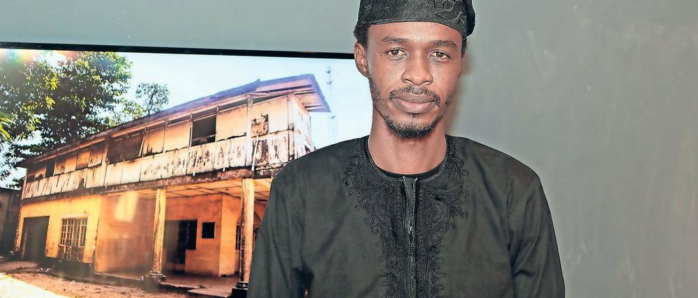 Potsdamer auf Zeit. Der nigerianische Kurator Folakunle Oshun.