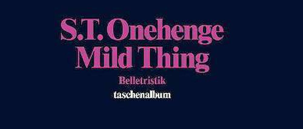 Das Cover des neuen Albums im Suhrkamp-Look: "Mild Thing" der Potsdamer Stonerocker Stonehenge.