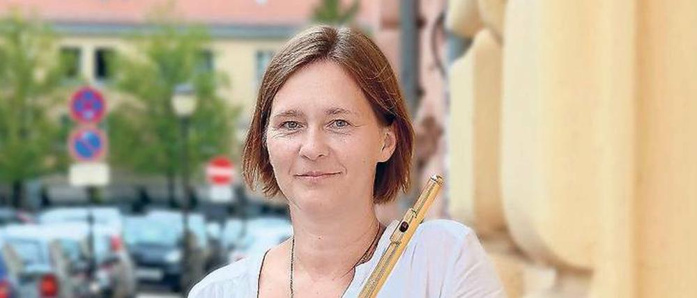 Verführerisch. Bettina Lange hörte schon als Kind die Flötenstimme aus dem Orchester heraus. 