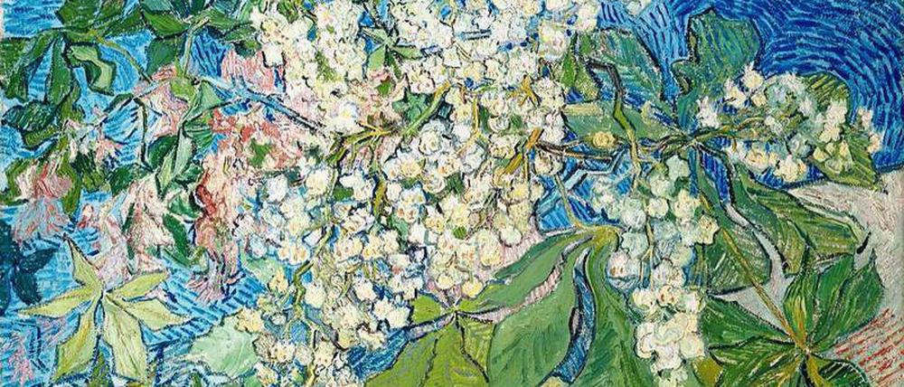 Farbstark: van Goghs Kastanienblüten.
