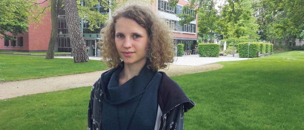 Lilith Diringer hat für ein Jahr am HPI studiert, jetzt ist sie Studentin in Dresden. 