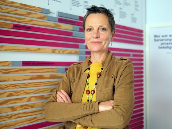 Birgit-Katharine Seemann, Leiterin des Fachbereichs Kultur und Museum in Potsdam, kennt die Schiffbauergasse seit 2005.