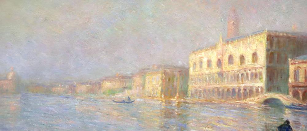 Das Gemälde "Palazzo Ducale" malte Monet im Jahre 1908.