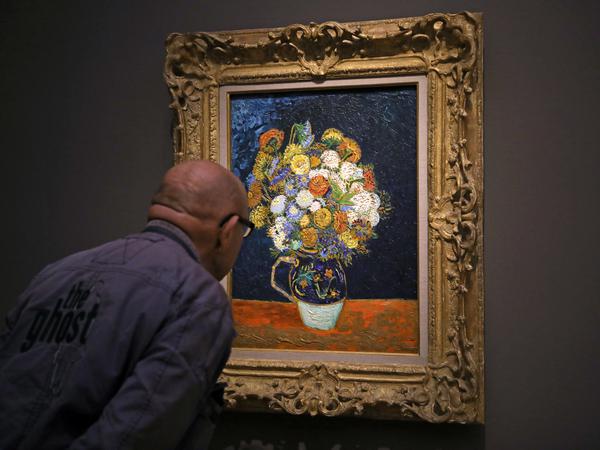 Van Gogh Ausstellung im Museum Barberini Potsdam. 