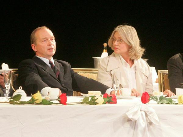 Rita Feldmeier als Anna Politkowskaja in der gleichnamigen Inszenierung von 2007 (Regie: Petra Luisa Meyer).