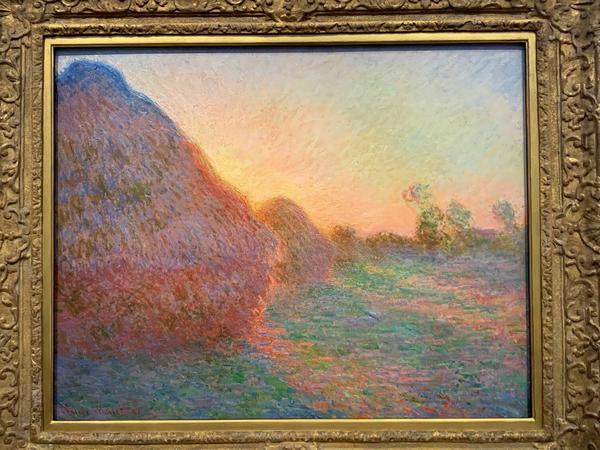 Sonne als Thema. Das Gemälde „Meules“ des Impressionisten Claude Monet gehört seit 2019 dem Museum Barberini.