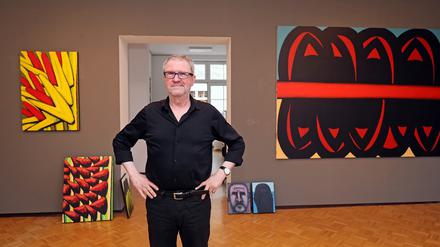 Hans-Hendrik Grimmling stellt in der Galerie Sperl aus.