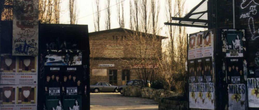 Vor der Sanierung: Das Bild zeigt das Waschhaus in den 90er-Jahren.