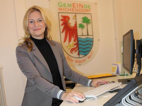 Michendorfs Bürgermeisterin Claudia Nowka (Bündnis für Michendorf) 