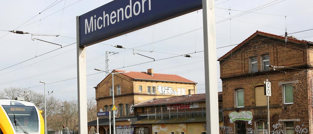Der Bahnhof Michendorf