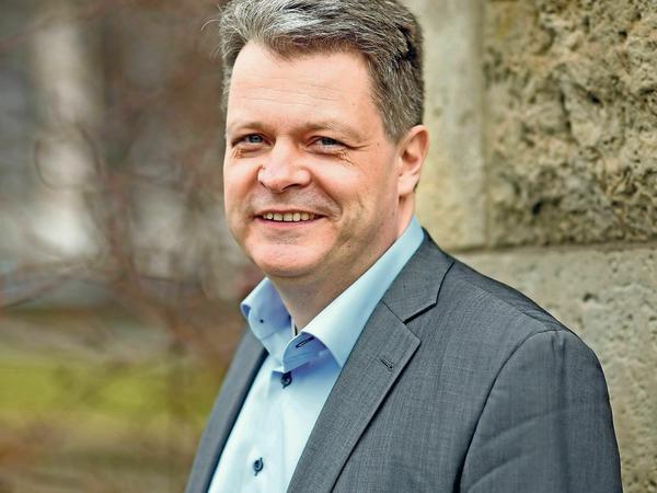 Stahnsdorfs Bürgermeister Bernd Albers. 