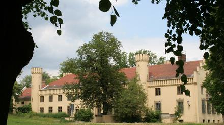 Der jahrelange Leerstand hat Spuren am Schloss Petzow hinterlassen.