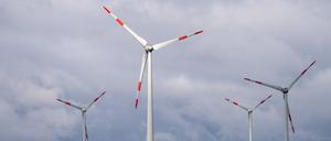 Die sieben geplanten Windkraftanlagen in Ferch sorgen für Widerstand (Symbolbild). 