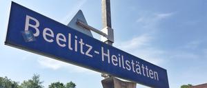 Der Bahnhof Beelitz-Heilstätten.