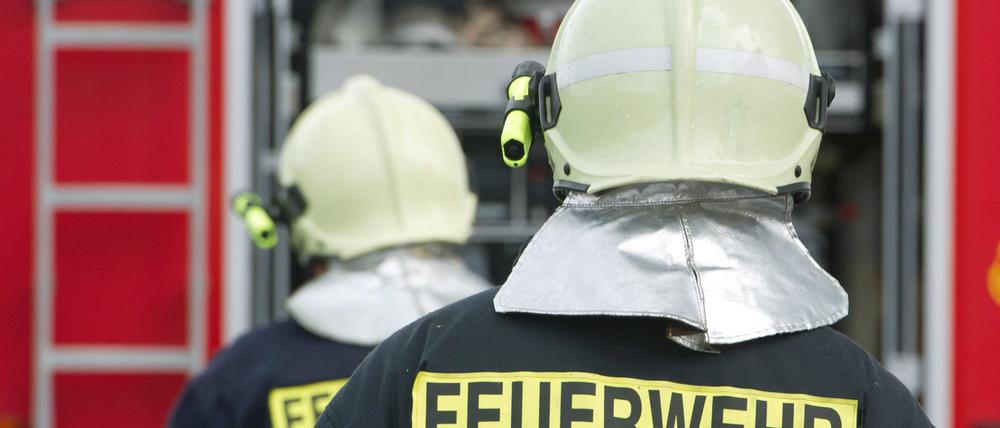 Die Feuerwehr musste am Freitag zu einem Einsatz in den Heilstätten nach Beelitz ausrücken. 