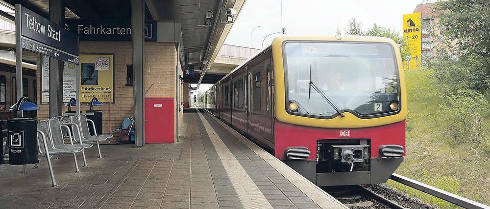 Alles aussteigen. Für eine Verlängerung der S-Bahn von Teltow bis Stahnsdorf sieht das Land bislang kaum Bedarf.