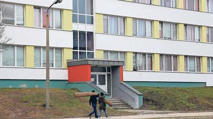 Auszug. Nur noch auf zwei Etagen sollen Flüchtlinge in Teltow wohnen.