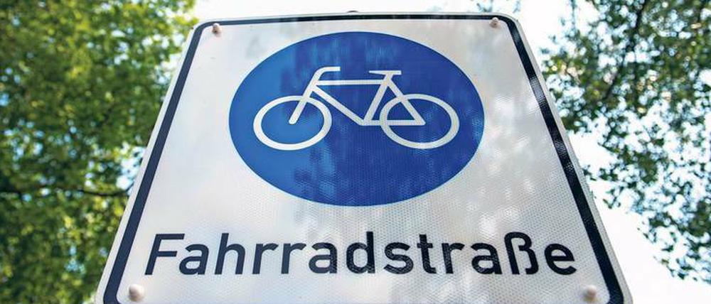 Schutzschild. Erst im Dezember war der 1,7 Kilometer lange Radweg nach Ludwigsfelde-Struveshof eröffnet worden.
