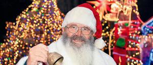 Reimar Wiefel ist seit 25 Jahren der Weihnachtsmann und begeistert damit auch die Erwachsenen.  