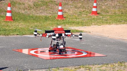 Ein neues Drohnensystem soll den Landkreis künftig bei den verschiedensten Lagen unterstützen.