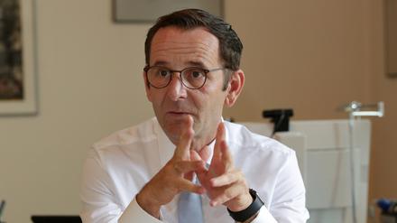 Marko Köhler (SPD), seit 1. April 2022 Landrat von Potsdam-Mittelmark.