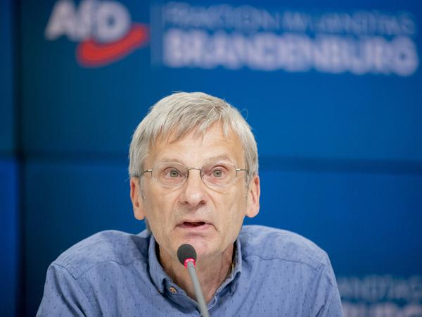 Der Landtagsabgeordnete Hans-Christoph Berndt könnte für die AfD zu einem ähnlichen Problem wie Andreas Kalbitz werden. 