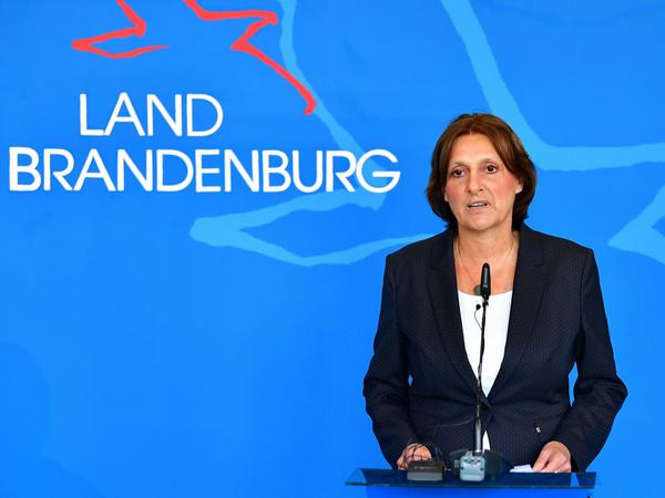 Brandenburgs Bildungsministerin Britta Ernst (SPD). 