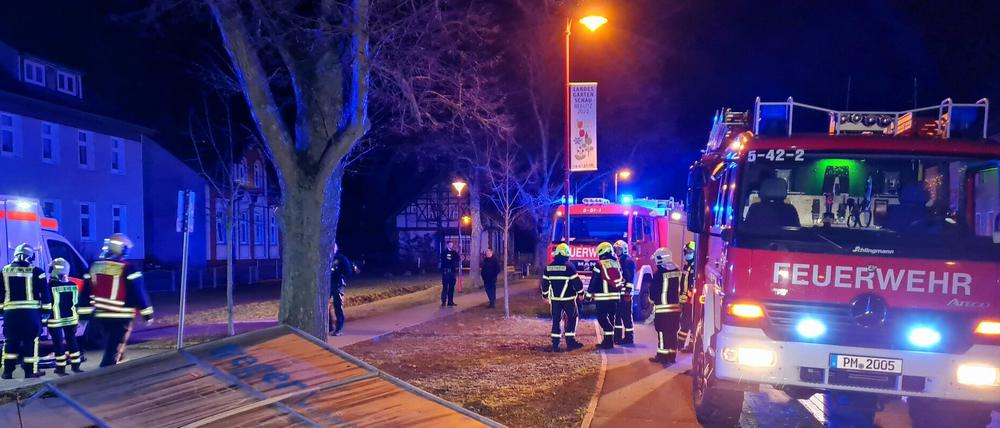 Ein Fußgänger ist am Wochenende in Beelitz während des Sturms ums Leben gekommen.