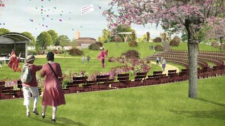 Ein erster Vorgeschmack: Beelitz wird 2022 die Landesgartenschau ausrichten. 