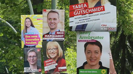 Die Linke will, dass es so - wie hier zum Kommunalwahlkampf in Potsdam - in Werder nicht aussieht.