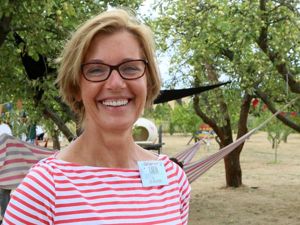 Karin Wiserner ist ausgebildete Familienbegleiterin und die Vorsitzende des Vereins Zuckerbaum.