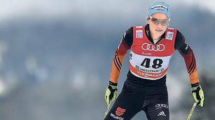 Beste Nicht-Skandinavierin. Nicole Fessel hatte in ihrer Heimat Oberstdorf nur vier Norwegerinnen vor sich. 