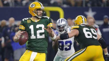 Nicht zu Schlagen: Aaron Rodgers führt die Green Bay Packers in unnachahmlicher Manier zum Sieg über die favorisierten Dallas Cowboys.