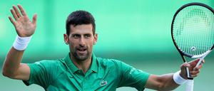 Novak Djokovic, Tennisspieler aus Serbien, weiß noch nicht, ob er ungeimpft in die USA reisen kann.