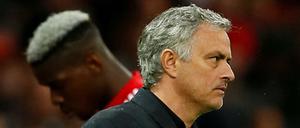 Abgang. Jose Mourinho hat Paul Pogba (Hintergrund) in Manchester zum letzten Mal ausgewechselt. 