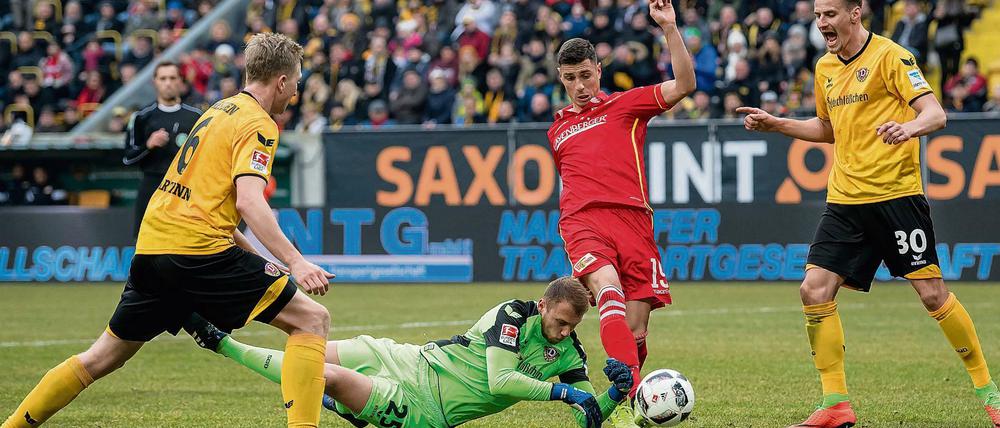 Das wird eng. Damir Kreilach gehört mit Union zu den Favoriten. Doch auch Dynamo Dresden will wie im Vorjahr eine gute Rolle spielen. 