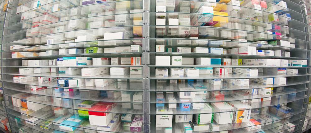 Unter Verschluss. Zahlreiche Arzneimittel in Deutschland sind nur gegen Vorlage eines Rezeptes zu bekommen.
