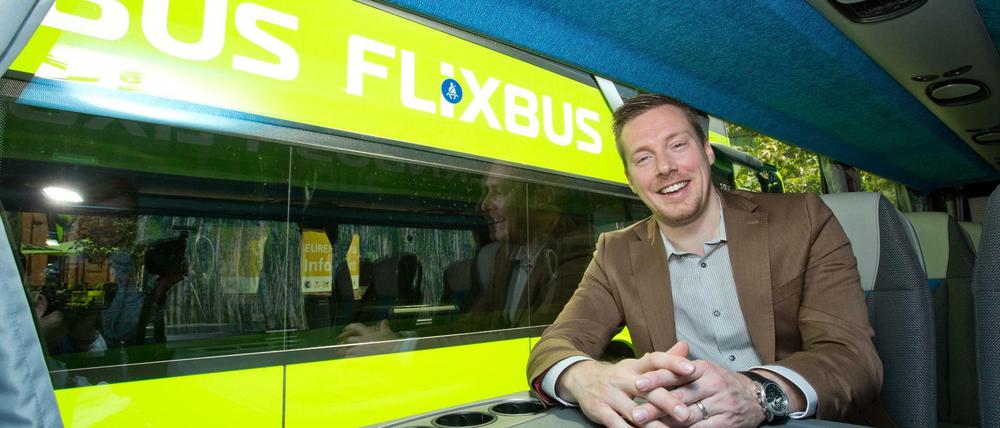 André Schwämmlein, Geschäftsführer von Flixbus, will weiter wachsen. 