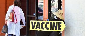 In den USA lassen sich zu wenige Leute impfen, deshalb ist die Zahl der Hospitalisierungen hoch.