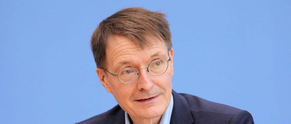 Bundesgesundheitsminister Karl Lauterbach.