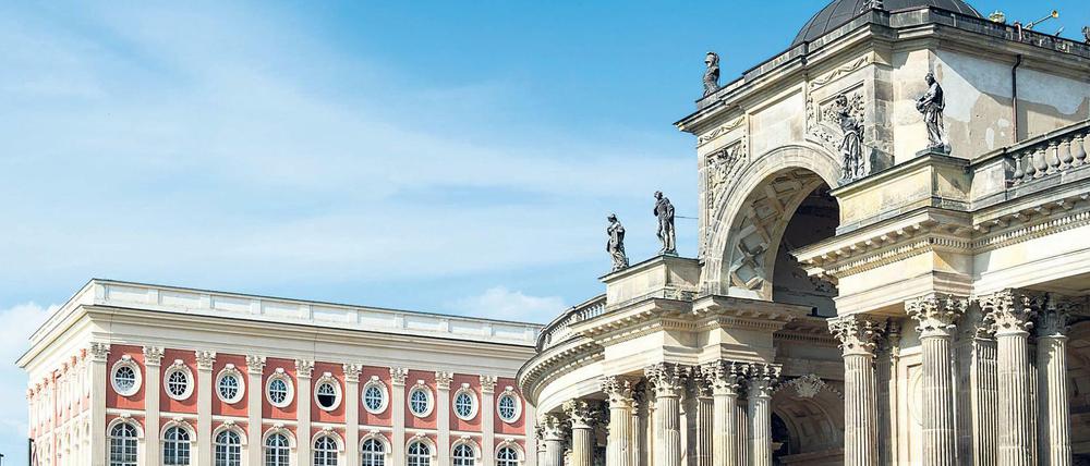Die Universität Potsdam im Neuen Palais.